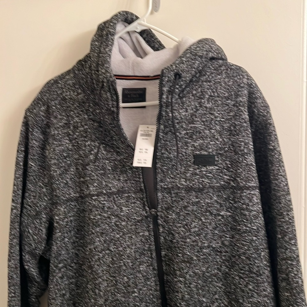 Abercrombie and Finch heavy lined hoodie.